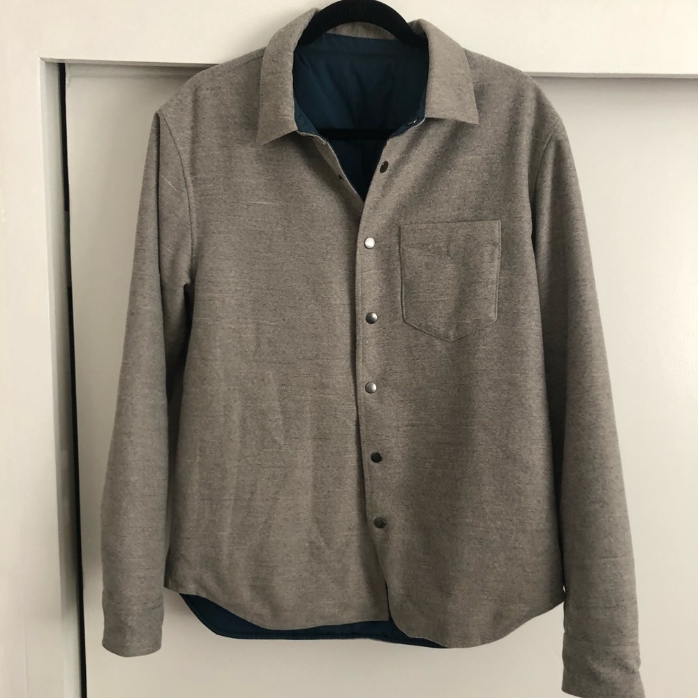 Outerknown quilted shirt jacket